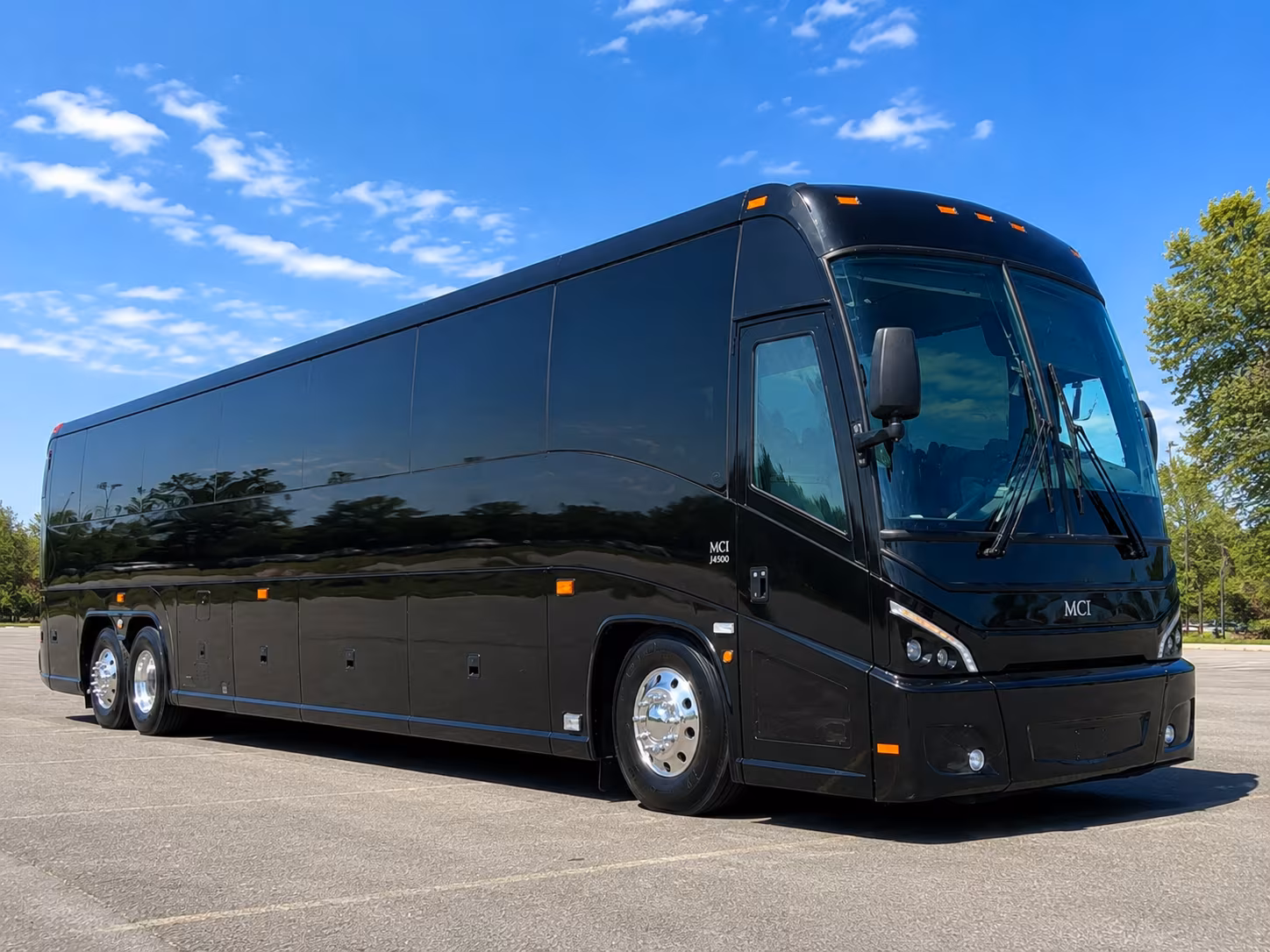 book a wedding shuttle bus along the milford shoreline