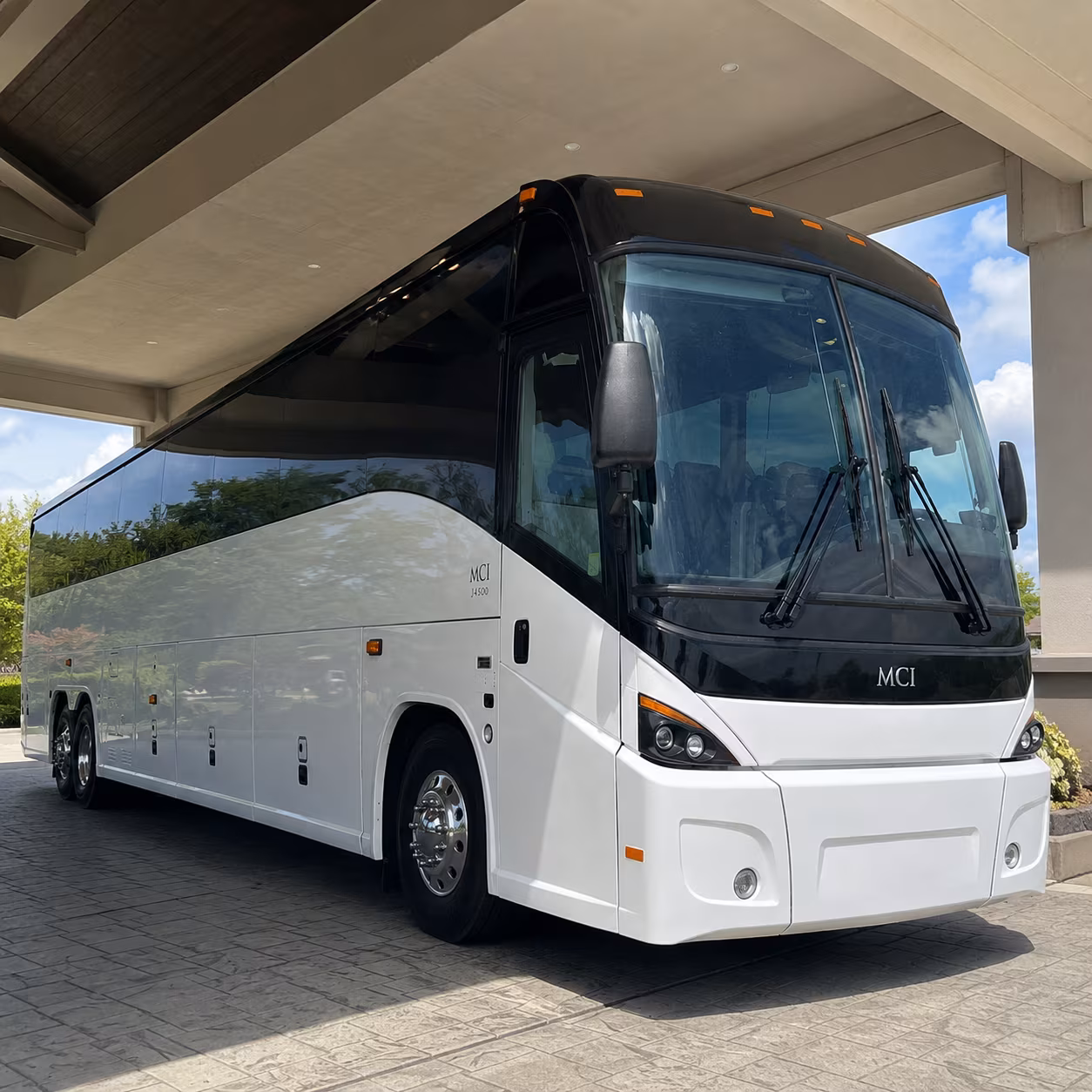 bus rental options for milford trips