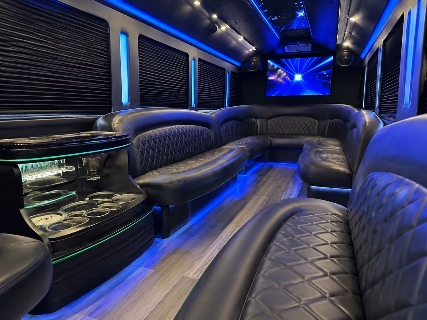 compare party buses and limo vans for every milford prom group size