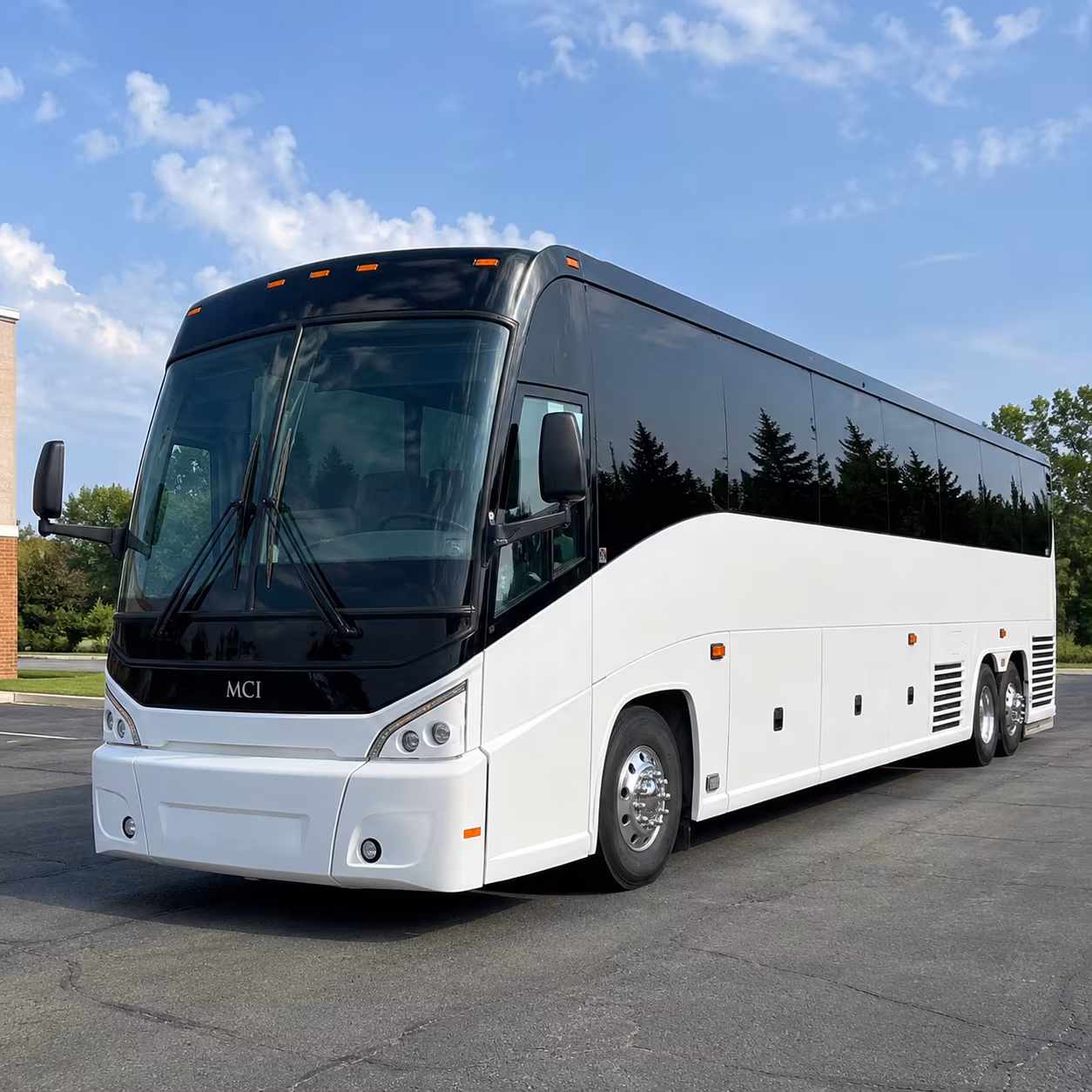 milford bus rental service area