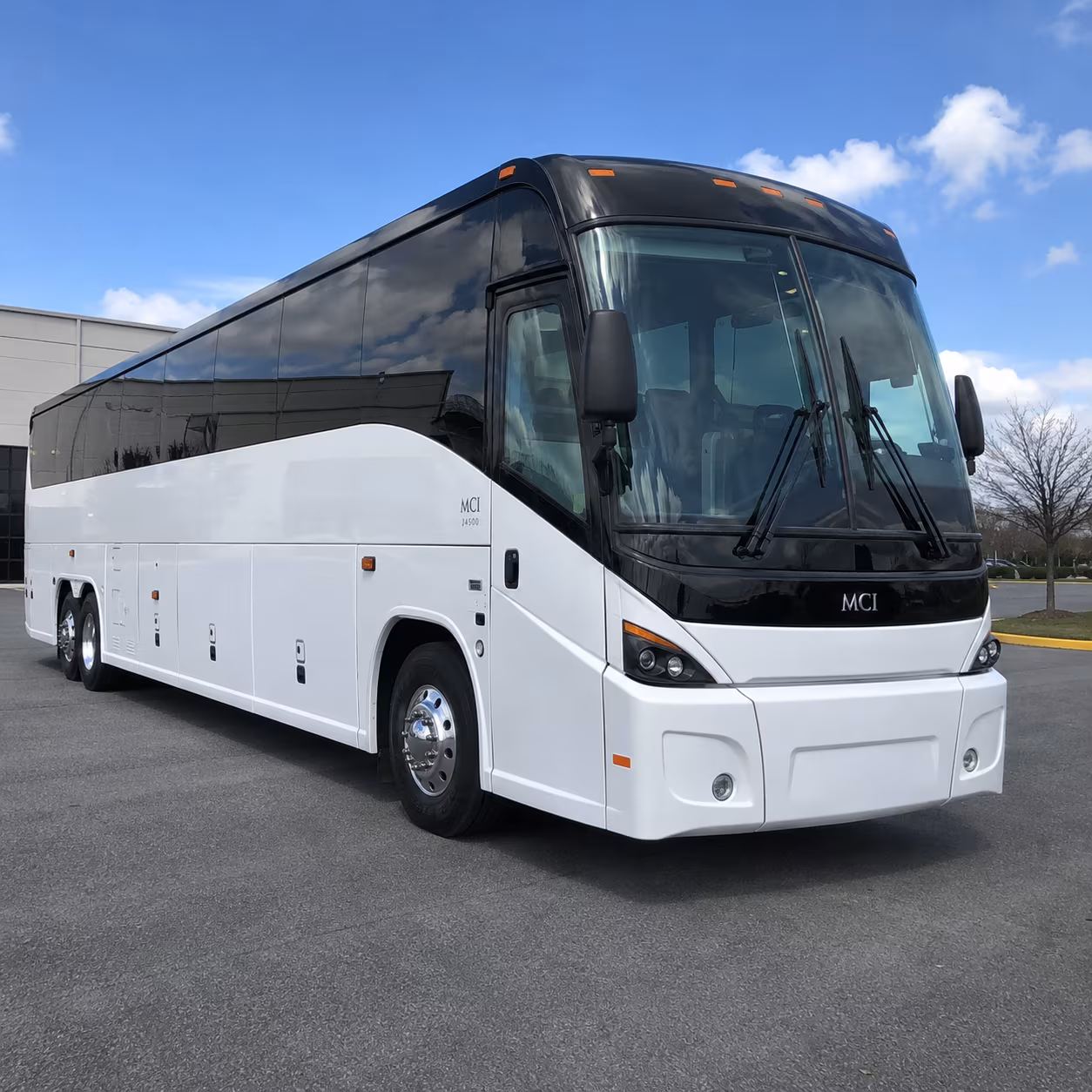 new york charter bus interior