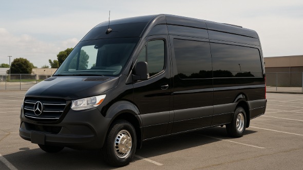 Exterior of Charter Bus Company Hartford's Sprinter Limo in Hartford
